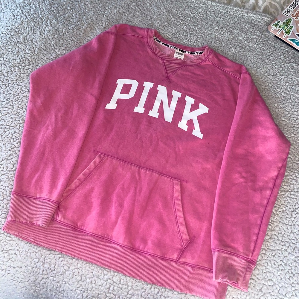 PINK crewneck sweatshirt